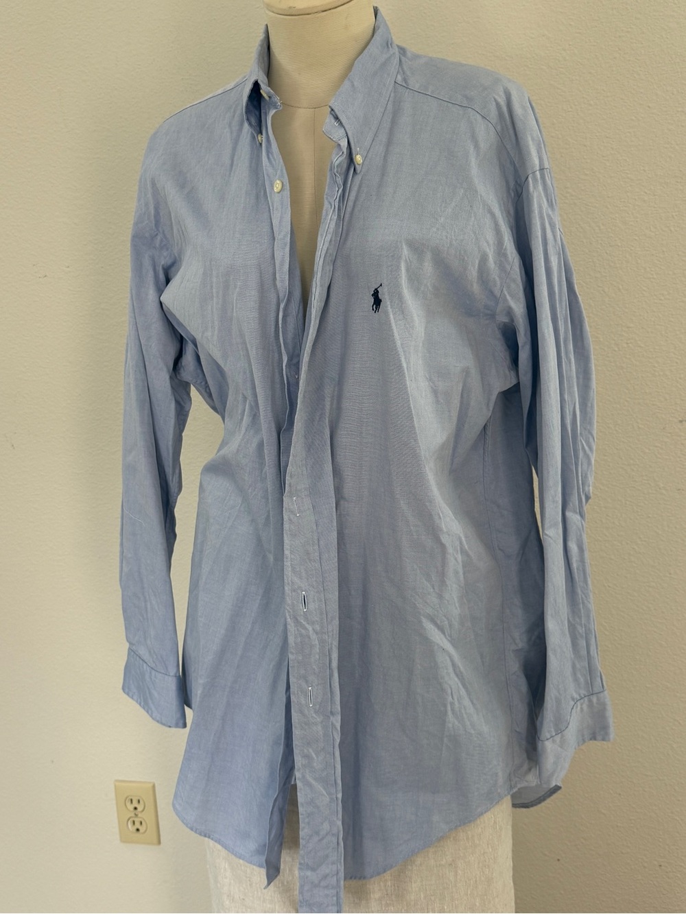 Ralph Lauren Light Blue Button-Down Shirt